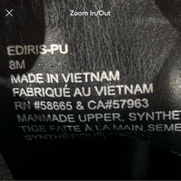 Women's size 8 open edit platform boots from Nordstrom - Picture 5 of 6